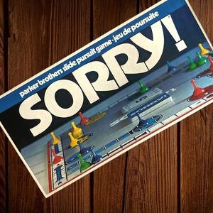1972 Sorry Board game like new condition